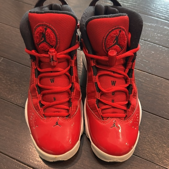 🔵 Jordan 6 Rings 'Gym Red' Size 6 Youth - Picture 4 of 8